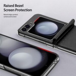 Dux Ducis dėklas BRIL skirtas Samsung Galaxy Z Flip6 5G juodos spalvos - Image 4