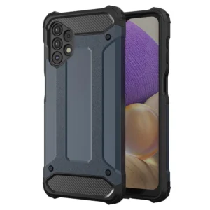 Hybrid Armor dėklas Tough Rugged Cover Samsung Galaxy A73 mėlynos spalvos