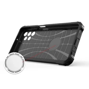 Hybrid Armor dėklas Tough Rugged Cover Samsung Galaxy A73 dėklas telefonui juodos spalvos - Image 6