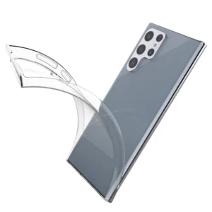 Ultra Clear Gel Cover 0.5mm Samsung Galaxy S22 Ultra dėklas telefonui skaidrus - Image 8