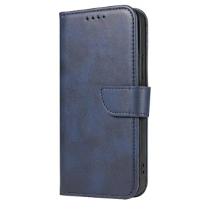 Magnet dėklas elegant case case cover with a flap and stand function Poco M4 Pro 5G mėlynos spalvos - Image 2