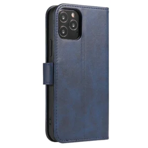 Magnet dėklas elegant case case cover with a flap and stand function Poco M4 Pro 5G mėlynos spalvos - Image 3