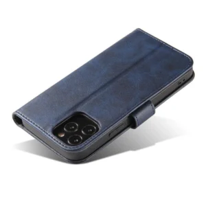 Magnet dėklas elegant case case cover with a flap and stand function Poco M4 Pro 5G mėlynos spalvos - Image 5