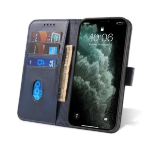 Magnet dėklas elegant case case cover with a flap and stand function Poco M4 Pro 5G mėlynos spalvos - Image 6
