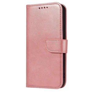 Magnet dėklas elegant case case cover with a flap and stand function Poco M4 Pro 5G dėklas telefonui rožinės spalvos - Image 2