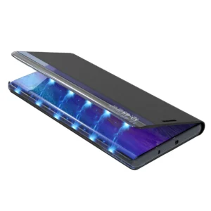 New Sleep dėklas cover with a stand function Samsung Galaxy S22 + (S22 Plus) dėklas telefonui juodos spalvos - Image 6