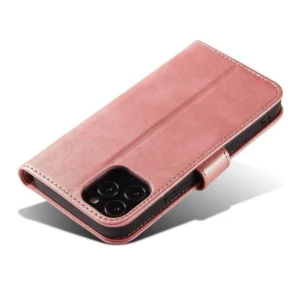 Magnet dėklas elegant case cover with a flap and stand function Samsung Galaxy A73 dėklas telefonui rožinės spalvos - Image 5