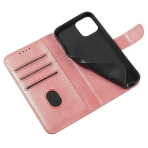 Magnet dėklas elegant case cover with a flap and stand function Samsung Galaxy A73 dėklas telefonui rožinės spalvos - Image 7