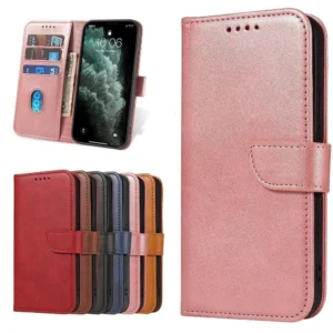 Magnet dėklas elegant case cover with a flap and stand function Samsung Galaxy A73 dėklas telefonui rožinės spalvos - Image 9