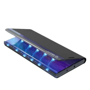 New Sleep dėklas cover with a stand function Samsung Galaxy A73 dėklas telefonui juodos spalvos - Image 6