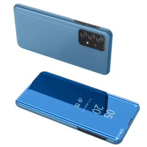 Clear View dėklas flip cover Samsung Galaxy A73 mėlynos spalvos
