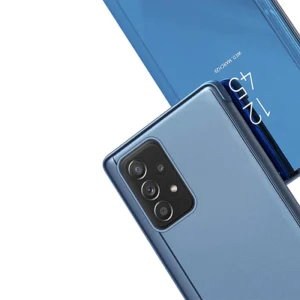 Clear View dėklas flip cover Samsung Galaxy A73 mėlynos spalvos - Image 6