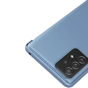 Clear View dėklas flip cover Samsung Galaxy A73 mėlynos spalvos - Image 7