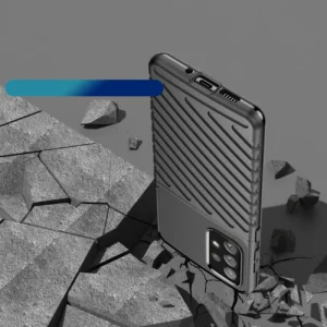 Thunder dėklas flexible armored cover Samsung Galaxy A73 dėklas telefonui juodos spalvos - Image 7