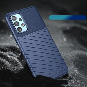 Thunder dėklas flexible armored cover Samsung Galaxy A73 mėlynos spalvos - Image 5