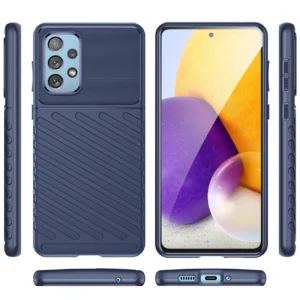 Thunder dėklas flexible armored cover Samsung Galaxy A73 mėlynos spalvos - Image 8
