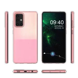 Gel dėklas cover Ultra Clear 0.5mm Samsung Galaxy A73 dėklas telefonui skaidrus - Image 4