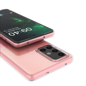 Gel dėklas cover Ultra Clear 0.5mm Samsung Galaxy A73 dėklas telefonui skaidrus - Image 5