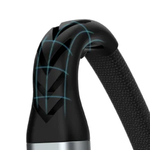 Dudao L10C USB-C - USB-C PD kabelis 100W 5A 0.23m - juodos spalvos - Image 6