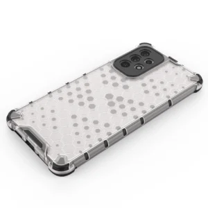 Honeycomb case armored cover with a gel frame Samsung Galaxy A73 dėklas telefonui juodos spalvos - Image 3