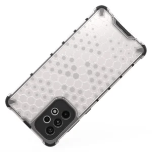Honeycomb case armored cover with a gel frame Samsung Galaxy A73 dėklas telefonui juodos spalvos - Image 6
