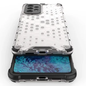 Honeycomb case armored cover with a gel frame Samsung Galaxy A73 dėklas telefonui juodos spalvos - Image 9