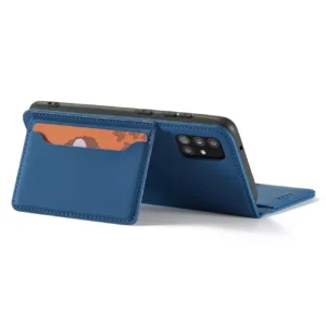 Magnet Card dėklas For Samsung Galaxy A12 5G Pouch Wallet Card Holder mėlynos spalvos - Image 9