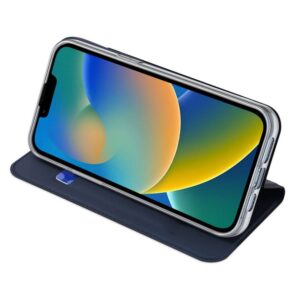 Dux Ducis atverčiamas dėklas SKIN PRO skirtas Apple iPhone 14 Plus mėlynos splalvos - Image 5