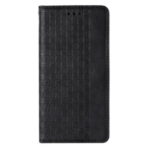 Magnet Strap dėklas  Samsung Galaxy S22 + (S22 Plus) Pouch Wallet + Mini Lanyard Pendant juodos spalvos - Image 4