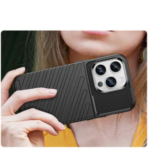 Thunder dėklas Apple iPhone 14 Pro Max armored case dėklas telefonui juodos spalvos - Image 5