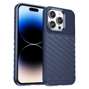 Thunder dėklas Apple iPhone 14 Pro Max mėlynos spalvos armored case