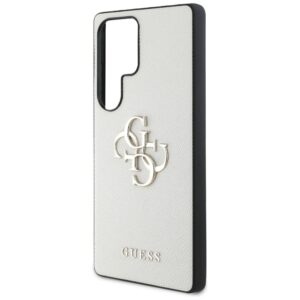 GUESS dėklas skirtas Samsung Galaxy S25 Ultra GUHCS25LPGT4MBE (PU Grained Big 4G and Classic Logo) beige - Image 5