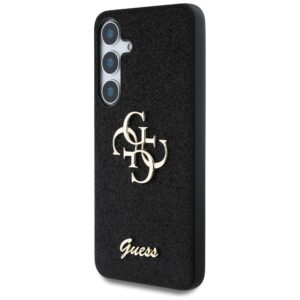 GUESS dėklas skirtas Samsung Galaxy S25 GUHCS25SHG4SGK (Fixed Glitter Big 4G) juodos spalvos - Image 2