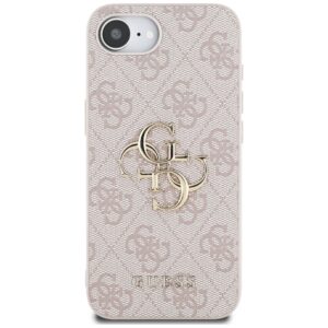 GUESS dėklas skirtas Apple iPhone 16e (SE 4 2025) GUHCPSE44GMGPI (4G PU Big Logo) rožinės spalvos - Image 3