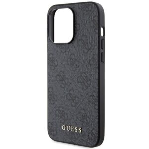 GUESS dėklas skirtas Apple iPhone 15 Pro Max GUHCP15XG4GFGR (4G Metal Logo) pilkos spalvos - Image 3