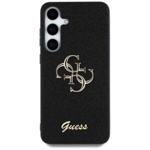 GUESS dėklas skirtas Samsung Galaxy S25 GUHCS25SHG4SGK (Fixed Glitter Big 4G) juodos spalvos - Image 3