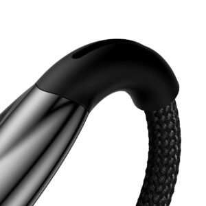 BASEUS kabelis Type C į Type C PD 100W Glimmer CADH000801 2 m juodos spalvos - Image 5