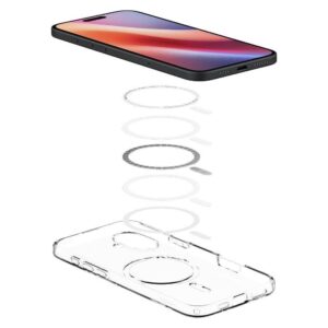 Spigen dėklas LIQUID CRYSTAL MAG compatible su MagSafe do Apple iPhone 16 Plus clear - Image 5