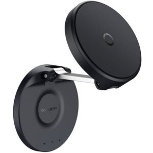 BASEUS foldable magnetic holder for phone compatible with MagSafe BS-HP016 juodos spalvos - Image 5