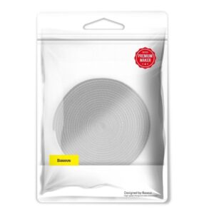 BASEUS kabelių tvarkyklė nylon kabelis winder ACMGT-F0G 3 m pilkos spalvos - Image 3