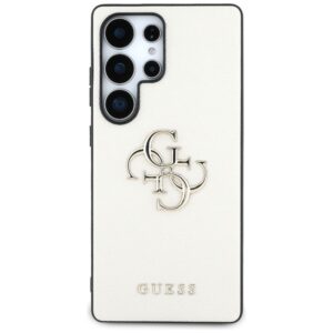GUESS dėklas skirtas Samsung Galaxy S25 Ultra GUHCS25LPGT4MBE (PU Grained Big 4G and Classic Logo) beige - Image 3