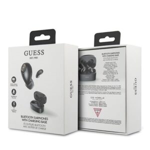 GUESS belaidės ausinės bluetooth TWS + docking station GUTWSJL4GBK juodos spalvos - Image 2