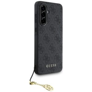 GUESS dėklas skirtas Samsung Galaxy A56 GUHCSA56GF4GGR (PU 4G Charm) juodos spalvos - Image 3