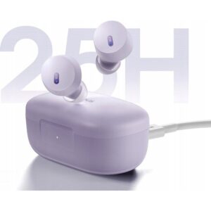 BASEUS belaidės bluetooth ausinės TWS ENC IPX4 Bowie E18 violetinės spalvos - Image 4