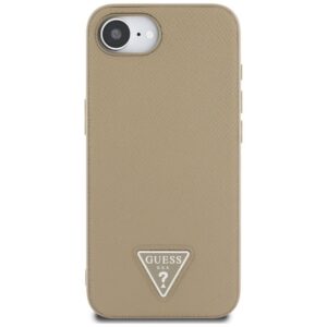 GUESS dėklas skirtas Apple iPhone 16e (SE 4 2025) suderinamas su MagSafe GUHMPSE4P4PGRSGW (PU 4G Circle W/ Classic Logo) rudos spalvos - Image 3