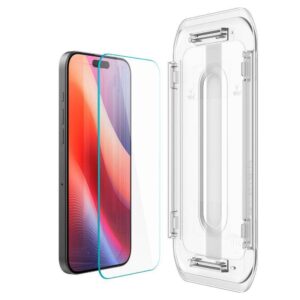 Spigen apsauginis stiklas GLAS.TR ”EZ FIT” Apple iPhone 16 Pro Max clear - Image 3