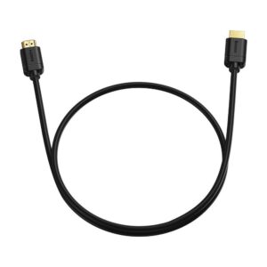BASEUS kabelis HDMI į HDMI 4K 60Hz 2.0 HD CAKGQ-A01 1 m juodos spalvos - Image 4