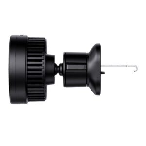 BASEUS automobilinis laikiklis with wireless charging for air vent compatible with MagSafe 15W MagPro juodos spalvos - Image 3