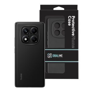 OBAL:ME Matte TPU dėklas skirtas Xiaomi Redmi Note 14 Pro 4G juodos spalvos - Image 2