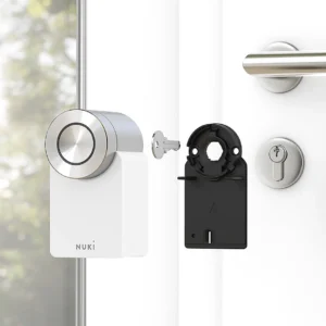 Nuki Smart Lock 3.0 Pro for Euro Cylinder Profile Keyless Smart Door Lock - išmani spyna baltos spalvos - Image 3